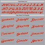Custom Gray Red Cream Basketball Jersey - Authentic Throwback Style Personalized Gray Red-Cream Authentic Throwback Basketball