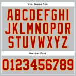Custom Gray Red-Gold Basketball Jersey with Personalized Name & Number - Authentic Throwback Design Personalized Gray Red-Gold