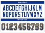 Custom Gray Royal-Gold Mesh Football Jersey with Personalized Name and Number - Drift Fashion Team Apparel Personalized Gray