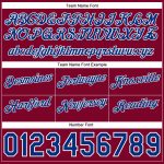 Custom Name and Number Basketball Shorts - Personalized Gray and Royal Maroon Split Design Authentic Fashion Personalized