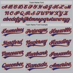 Custom Personalized Baseball Jersey - Gray Royal Orange, Authentic Throwback with Name & Number Personalized Gray Royal-Orange