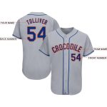 Custom Name and Number Gray Royal-Orange Baseball Jersey Personalized Team Apparel Personalized Gray Royal-Orange Baseball