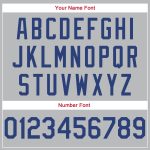 Custom Name Number Basketball Jersey Gray Royal-Red Round Neck Rib-Knit Team Uniform Personalized Gray Royal-Red Round Neck
