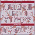 Custom Name and Number Authentic Baseball Jersey - Personalized 3D Gray Silver-Cardinal Giraffe and Snake Design Personalized