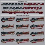 Personalized Vintage USA Flag Baseball Jersey - Custom Name & Number, Gray Authentic Team Apparel Personalized Gray Vintage
