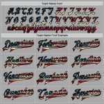 Custom USA Flag Vintage Black-Cream Bomber Jacket with Personalized Name and Number, Full-Snap Varsity Letterman Style Personalized