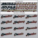 Custom Name and Number Vintage USA Flag Black Performance T-Shirt - Personalized Gray Team Apparel Personalized Gray Vintage