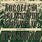 Custom Sublimation Soccer Jersey with Personalized Name and Number - Green Black-Cream Team Uniform Personalized Green Black-Cream