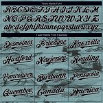 Custom Name and Number Baseball Jersey with 3D Mountain Pattern - Personalized Green Black Gray Design Personalized Green
