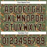 Custom Name and Number Leopard & Hawaii Palm Leaves Baseball Jersey - Personalized 3D Pattern Design in Green, Brown & White