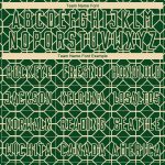 Personalized Soccer Jersey with Geometric Shapes & Custom Name/Number - Green City Cream Design Personalized Green City Cream