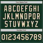 Custom Green Cream Black Authentic Baseball Jersey for Men and Women Personalized Green Cream-Black Authentic Baseball Jersey