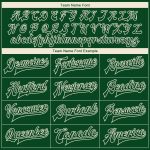 Custom Name and Number Personalized Green Cream Camo Bomber Varsity Letterman Jacket with 3D Pattern Design Personalized