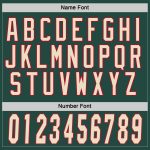 Custom Name Number Green Cream-Red Hockey Jersey Personalized Team Gear Personalized Green Cream-Red Hockey Jersey Team Custom