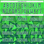 Custom Name and Number Soccer Jersey - Personalized Green Grass Green-White Sublimation Uniform Personalized Green Grass
