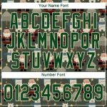 Custom Christmas 3D Baseball Jersey - Personalized Green Cream Design with Custom Name and Number Personalized Green Green-Cream