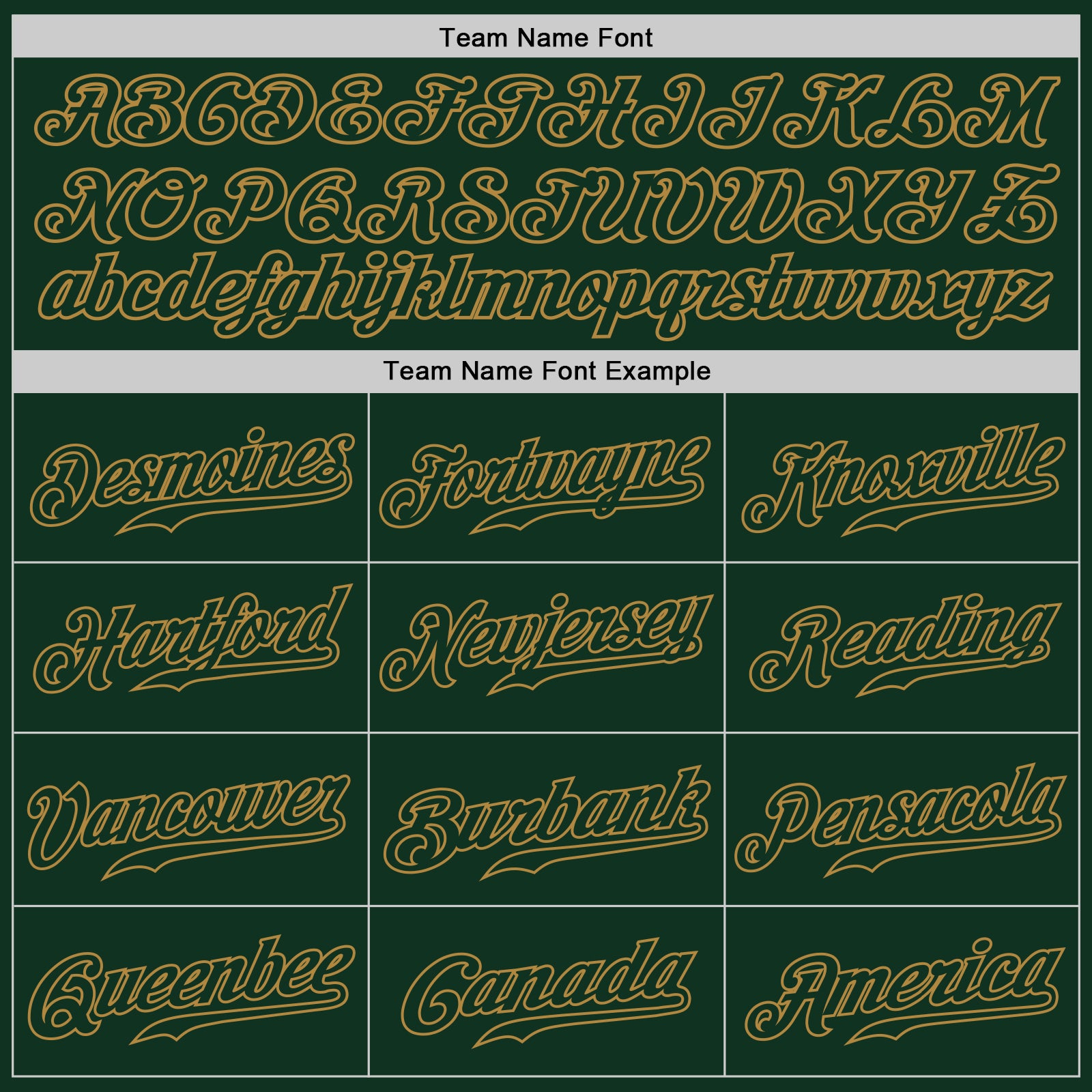 Personalized Green Green-Old Gold Authentic Baseball Jersey Team Custom Name and Number Custom Personalized Team Baseball Jersey - Green & Old Gold - Authentic with Name and Number Personalized Green Green-Old - Image 4