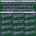 Custom Personalized Baseball Jersey with Team Name & Number - Green, Pink, Black, Light Blue Authentic Throwback Personalized