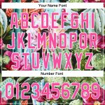 Custom Cactus Festival Jersey with Personalized Name & Number - Green Pink-White 3D Pattern Authentic Baseball Jersey Personalized
