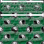 Custom Name and Number 3D Pattern Design Billiards Snooker Jersey - Personalized Green White Baseball Team Jersey Personalized
