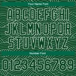 Custom Name Number Personalized Green White City Edition Basketball Jersey Personalized Green White Authentic City Edition