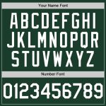 Custom Name Number Personalized Green White Authentic Sleeveless Baseball Jersey for Team Personalized Green White Authentic
