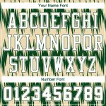 Custom Name Number Sublimation Basketball Jersey for Team - Personalized Green White-Cream Round Neck Suit Personalized Green