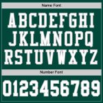 Custom Green White-Gray Mesh Authentic Football Jersey with Personalized Name and Number - Team Support Gear Personalized