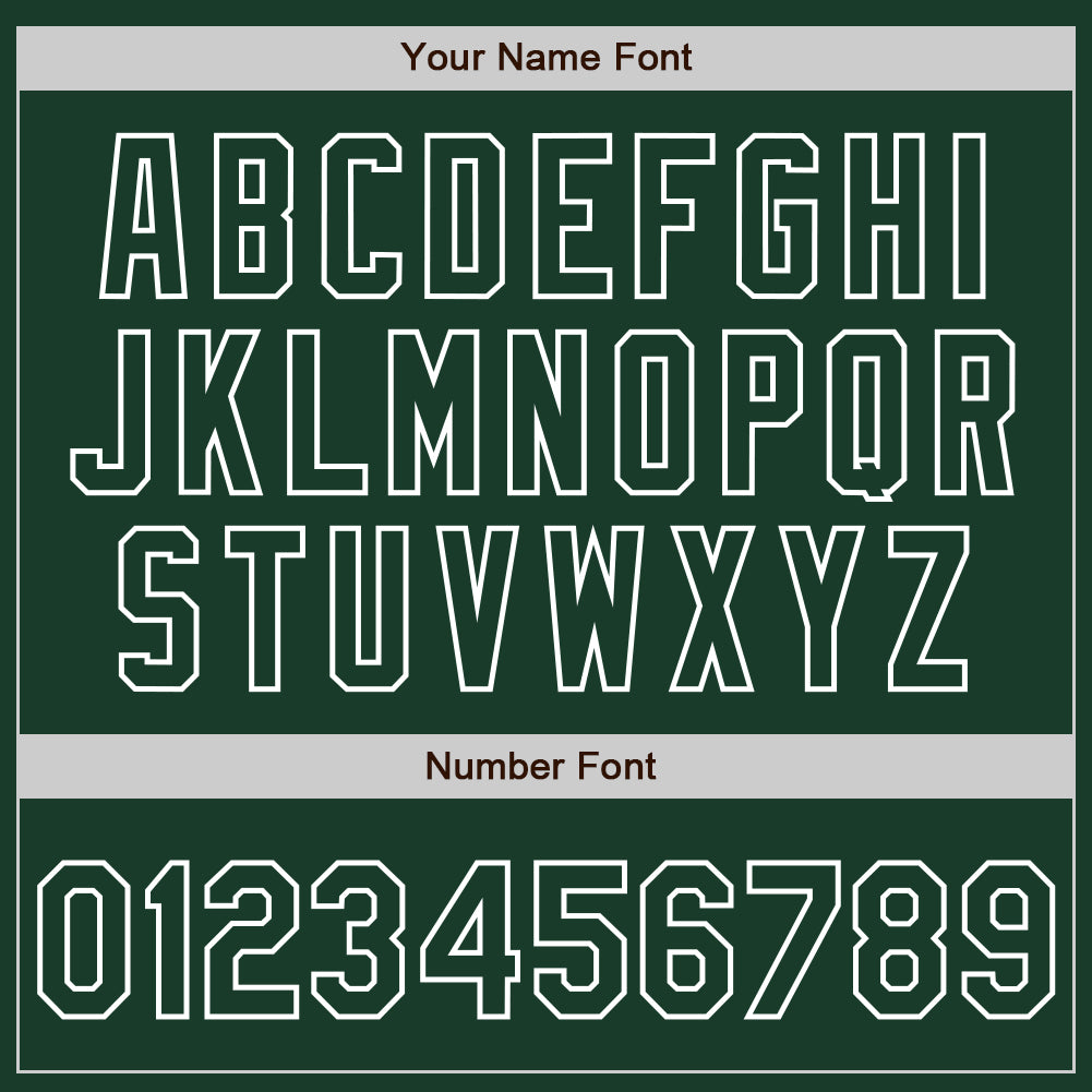 Personalized Green White Pinstripe White Two-Button Unisex Softball Jersey Team Custom Name and Number Custom Unisex Softball Jersey with Personalized Name and Number - Green White Pinstripe Two-Button Design Personalized Green - Image 5