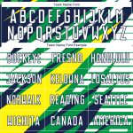Custom Sublimation Soccer Jersey with Personalized Name & Number - Green White Yellow-Navy Team Uniform Personalized Green
