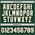 Custom Hunter Green Black Old Gold Basketball Jersey - Authentic Throwback Design Personalized Hunter Green Black-Old Gold