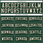 Personalized Hunter Green Cream Black Authentic Basketball Jersey for Men Personalized Hunter Green Cream-Black Authentic