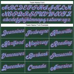 Custom Name Number Basketball Jersey Personalized Hunter Green Pink Light Blue Authentic Throwback Personalized Hunter Green