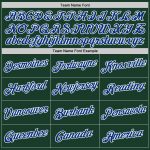 Custom Hunter Green Basketball Jersey - Authentic Throwback with Royal-White Team Name and Number Personalized Hunter Green