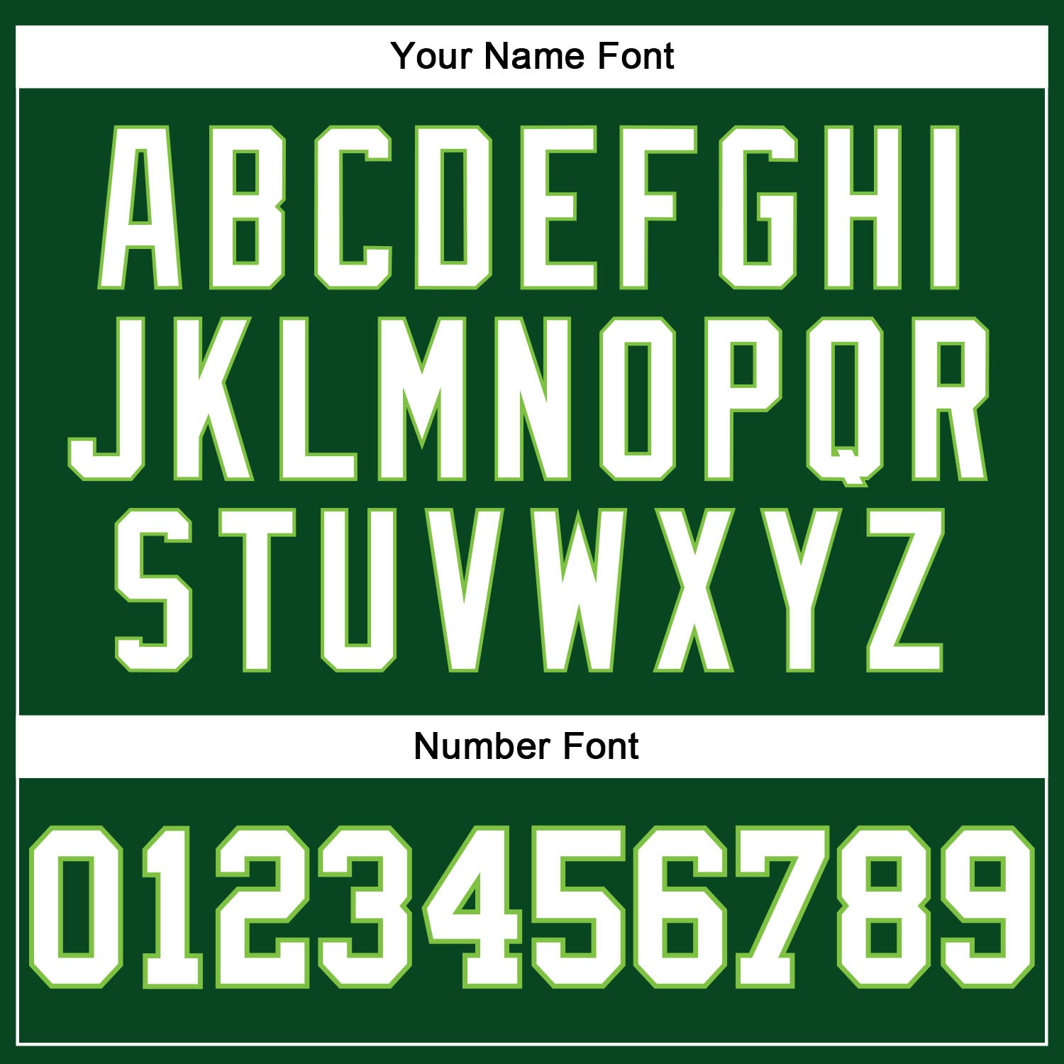 Personalized Hunter Green White-Neon Green Authentic Throwback Basketball Jersey Team Custom Name and Number Custom Authentic Throwback Basketball Jersey - Personalized Hunter Green & Neon Green with Name and Number Personalized Hunter - Image 4
