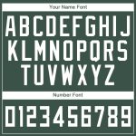 Custom Name and Number Basketball Jersey for Team, Hunter Green and White Round Neck Style Personalized Hunter Green White
