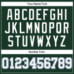 Custom Name Number Authentic Throwback Basketball Jersey Hunter Green White-Royal Personalized Hunter Green White-Royal Authentic