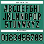 Custom Name and Number Personalized Kelly Green Black-Cream Basketball Jersey - Authentic Throwback Style Personalized Kelly