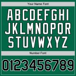 Custom Twinkle Star Baseball Jersey with 3D Pattern, Personalized Kelly Green Design, Team Name and Number, Authentic Style