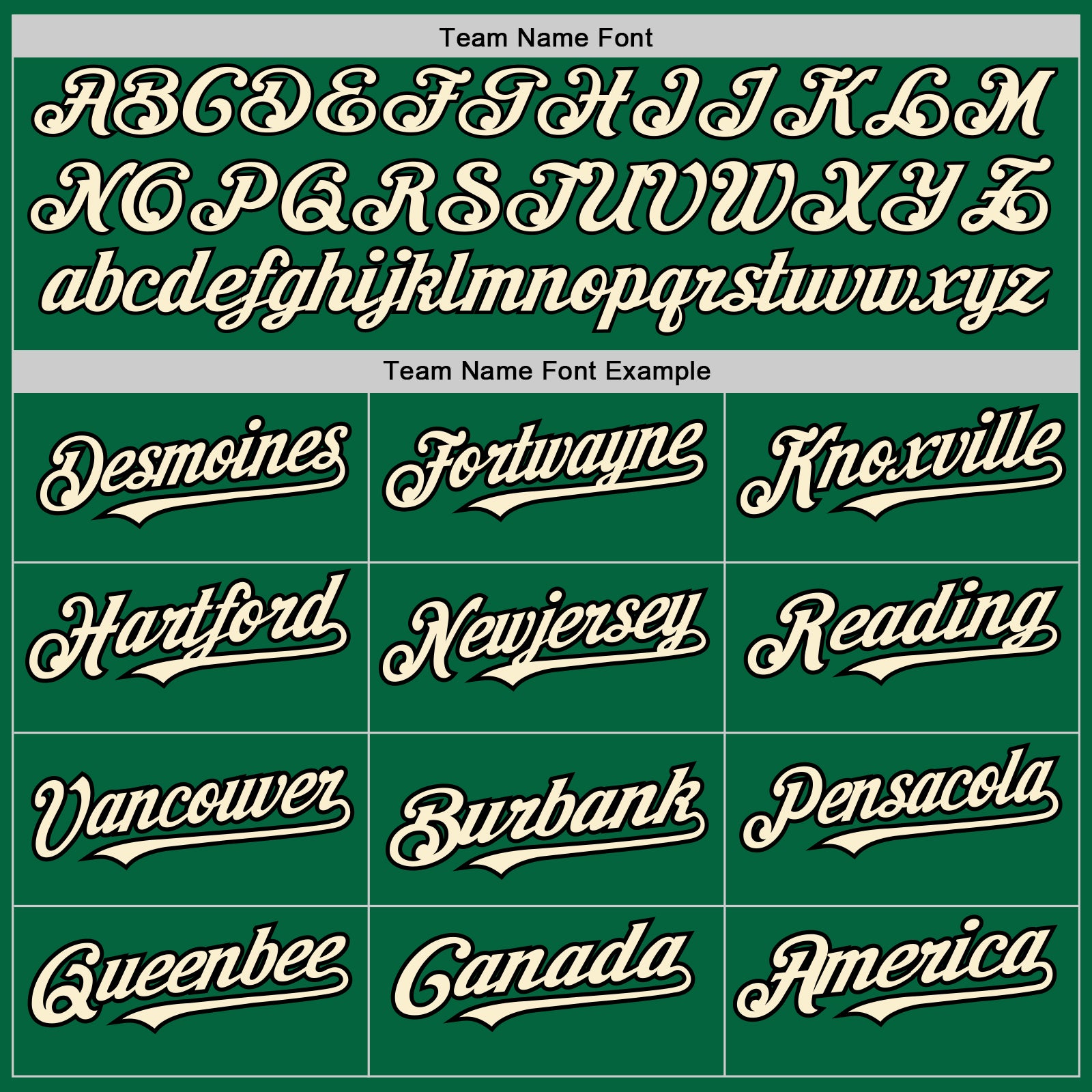 Personalized Kelly Green Cream-Black Authentic Raglan Sleeves Baseball Jersey Team Custom Name and Number Custom Name and Number Baseball Jersey - Personalized Kelly Green and Black Authentic Raglan Sleeves Personalized Kelly Green - Image 4