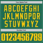Custom Name and Number Authentic Throwback Basketball Jersey - Personalized Kelly Green Team Jersey Personalized Kelly Green