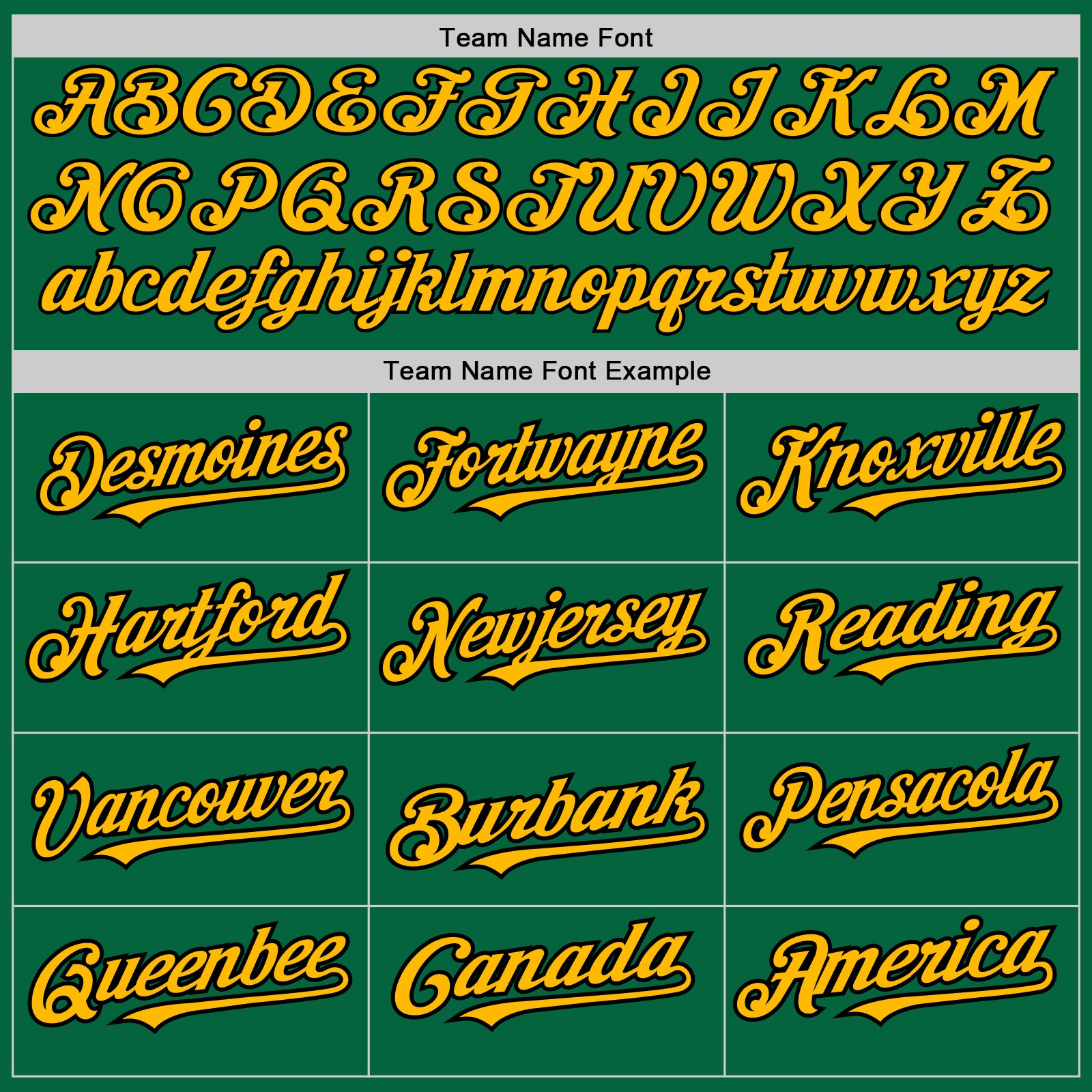 Personalized Kelly Green Gold-Black Authentic Raglan Sleeves Baseball Jersey Team Custom Name and Number Personalized Custom Name and Number Kelly Green Gold-Black Baseball Jersey with Raglan Sleeves Personalized Kelly Green Gold-Black - Image 4