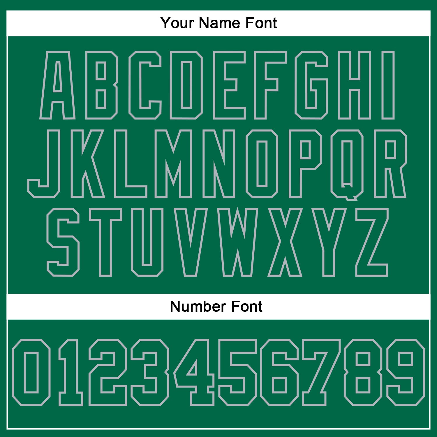 Personalized Kelly Green Gray Mesh Authentic Football Jersey Team Custom Name and Number Custom Name and Number Football Jersey in Kelly Green and Gray Mesh, Personalized Authentic Team Apparel Personalized Kelly - Image 5