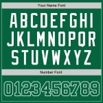 Personalized Kelly Green Baseball Jersey with Custom Name and Number - Authentic Team Gear Personalized Kelly Green Kelly