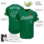 Personalized Kelly Green Baseball Jersey with Custom Name and Number - Authentic Team Gear Personalized Kelly Green Kelly