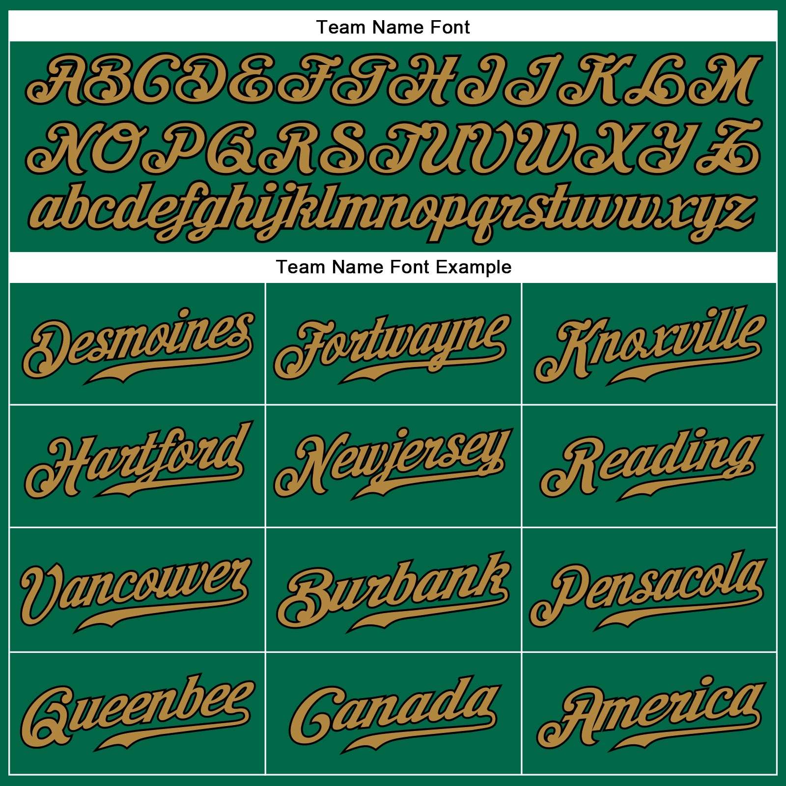 Personalized Kelly Green Old Gold-Black Authentic Sleeveless Baseball Jersey Team Custom Name and Number Custom Team Baseball Jersey with Name and Number - Kelly Green, Old Gold, Black, Authentic, Sleeveless Personalized Kelly - Image 3