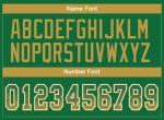 Custom Name Number Football Jersey - Personalized Kelly Green Old Gold-White Mesh Drift Design Personalized Kelly Green Old