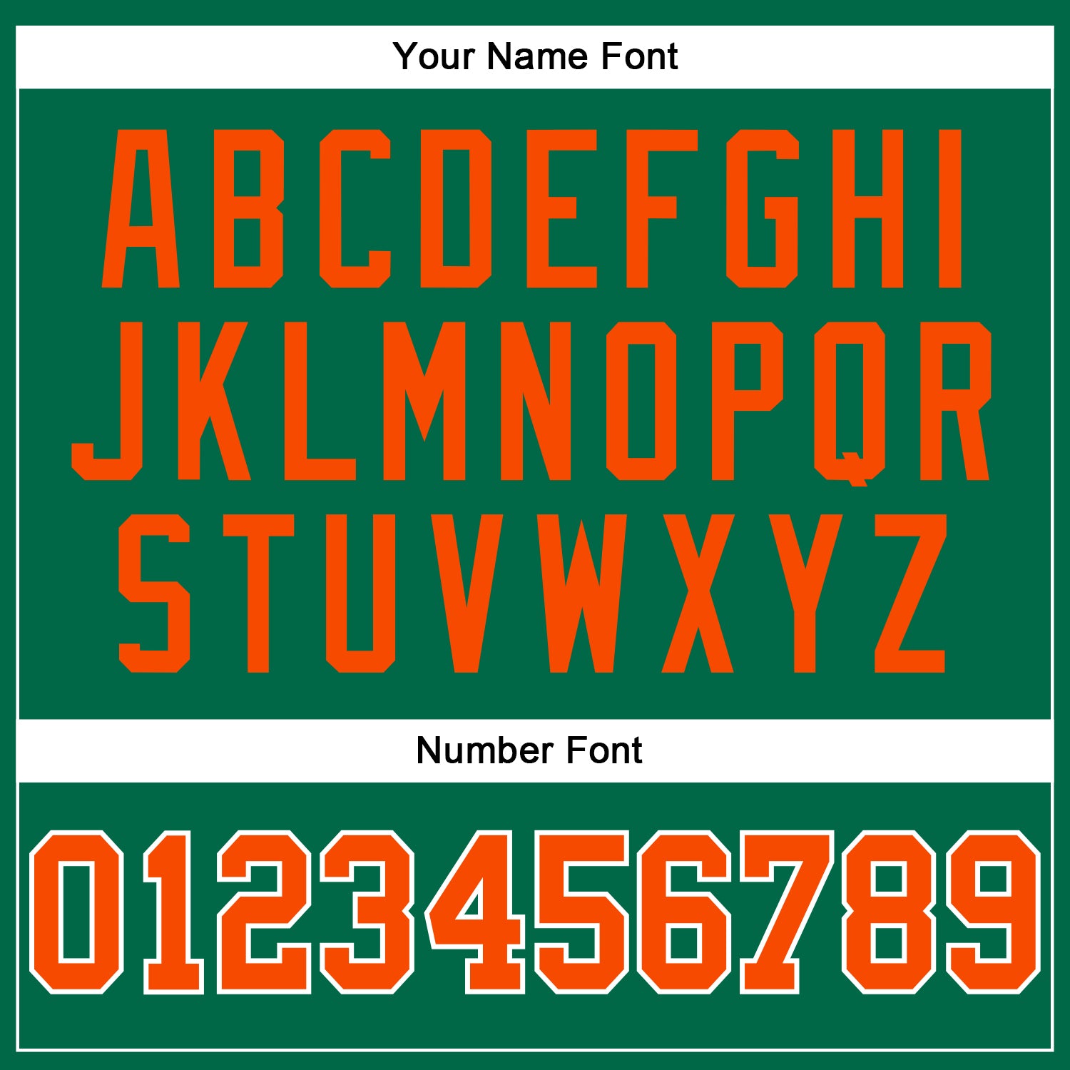 Personalized Kelly Green Orange-White Authentic Sleeveless Baseball Jersey Team Custom Name and Number Personalized Authentic Baseball Jersey with Custom Name and Number - Kelly Green Orange-White Sleeveless Design Personalized - Image 4