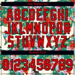 Custom Name and Number Animal Crane Performance T-Shirt in Kelly Green and Red-Black 3D Pattern Design Personalized Kelly