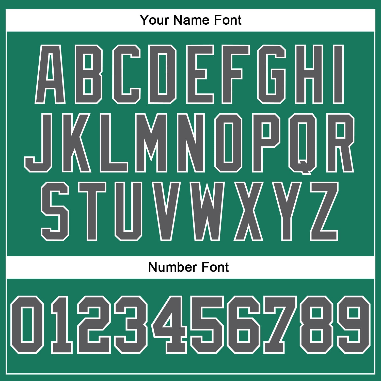 Personalized Kelly Green Steel Gray-White Authentic Throwback Basketball Jersey Team Custom Name and Number Custom Name and Number Authentic Basketball Jersey - Personalized Kelly Green Steel Gray-White Throwback Design Personalized - Image 4